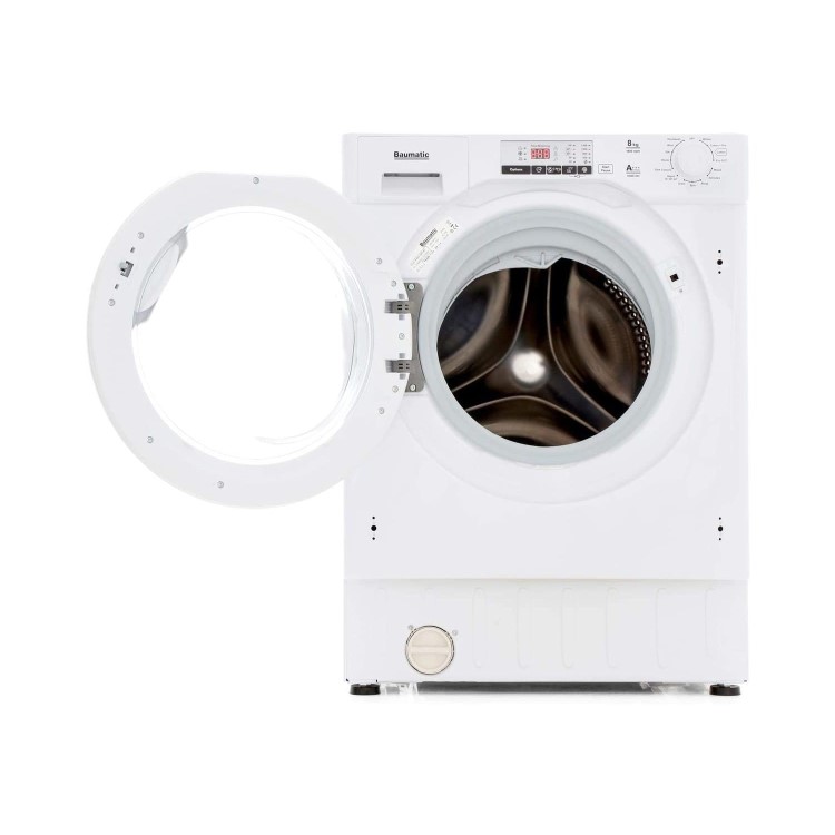 Baumatic BWMI148D-80 Integrated 8KG 1400 Spin Washing Machine