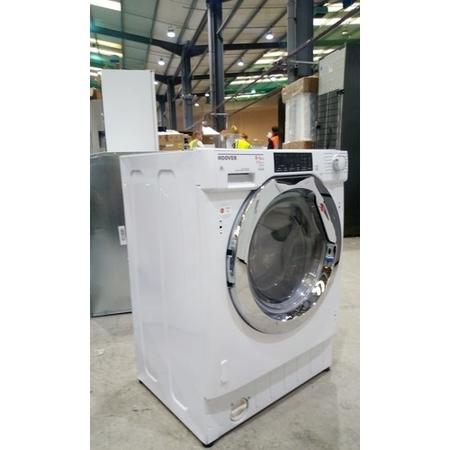 Refurbished Hoover H-Wash 500 HBWD 8514TAHC Integrated 8/5KG 1400 Spin Washer Dryer White