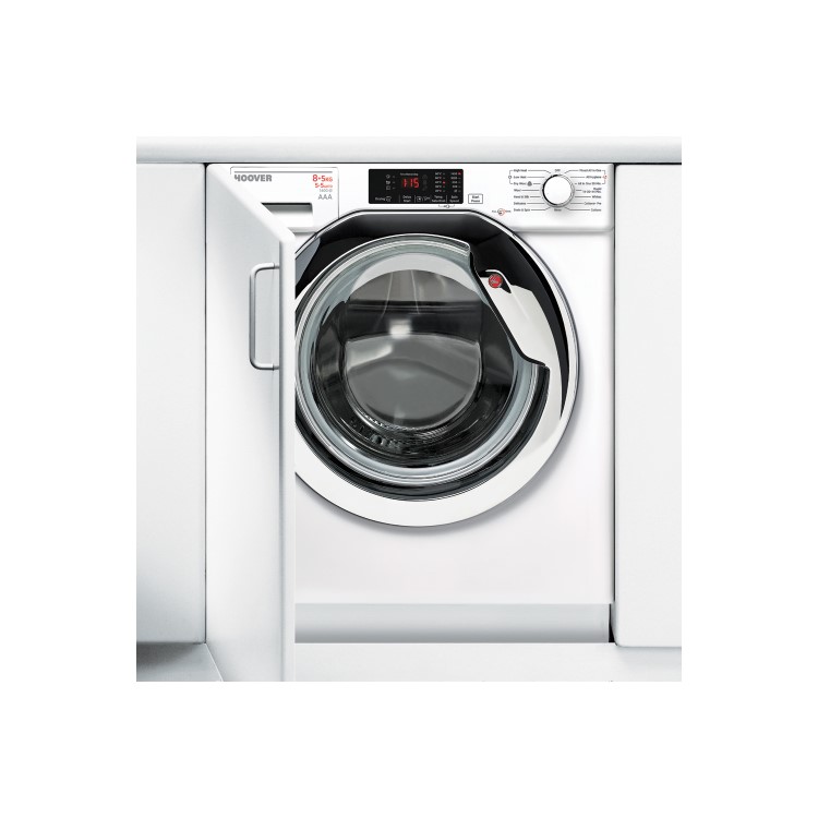 Hoover HBWD 8514DAC-80 Integrated 8/5KG 1400 Spin Washer Dryer