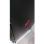 GRADE A2 - Hotpoint FFU3DK Trio Freestanding Fridge Freezer With French-style Fridge Doors Black
