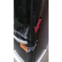 GRADE A2 - Hotpoint FFU3DK Trio Freestanding Fridge Freezer With French-style Fridge Doors Black