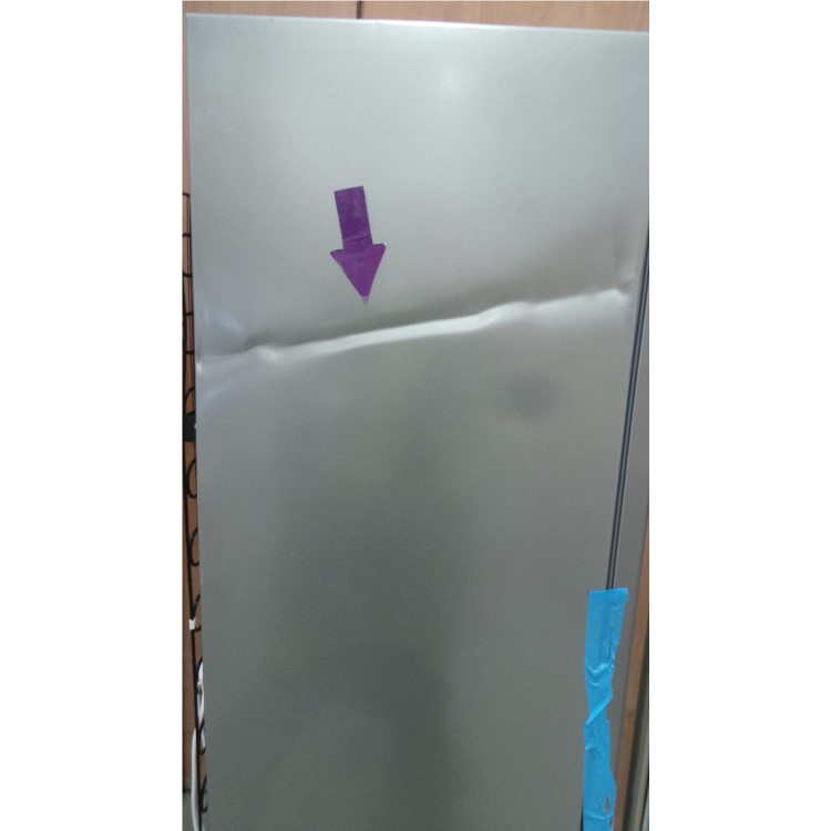 GRADE A3 - AEG A72710GNX0 1.85m Tall Freestanding Freezer - Silver With Anti-fingerprint Stainless Steel Door