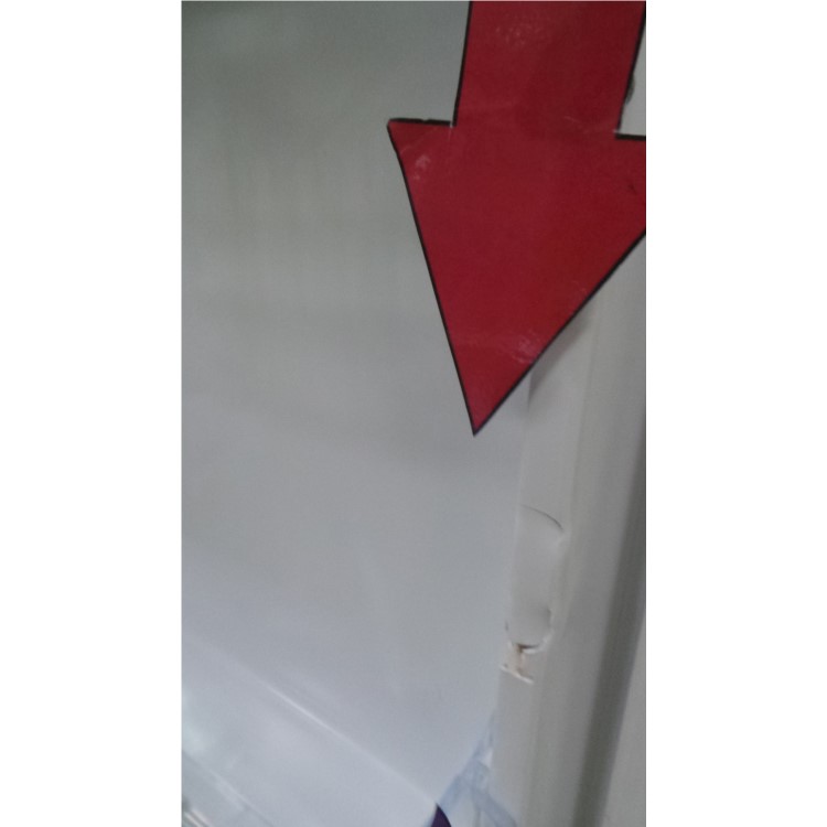 GRADE A3 - Beko CF5834APS 183x55cm Frost Free Freestanding Fridge Freezer Silver