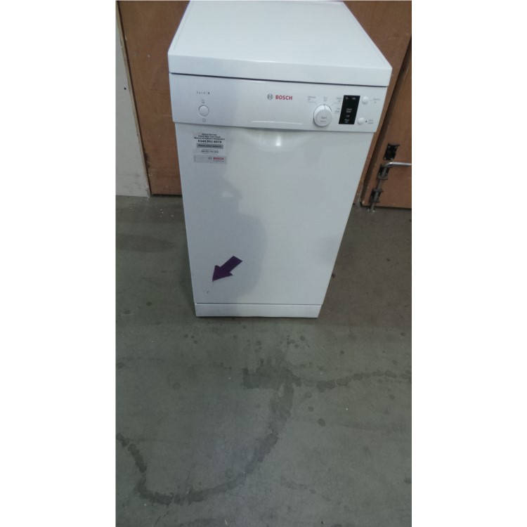 GRADE A2 - Bosch SPS40E12GB 9 Place Slimline Freestanding Dishwasher White