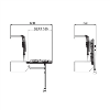Nymas Doc M Concealed Showering Pack Disibility Bathroom Suite with Polished Fixings