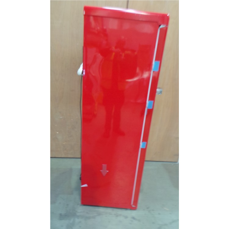 GRADE A3 - Servis R60170R Freestanding Retro Fridge Red