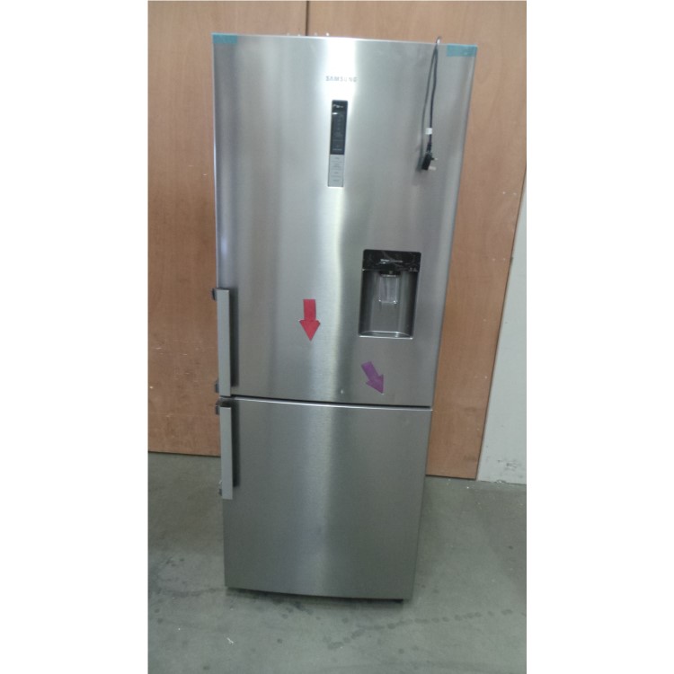 GRADE A3 - Samsung RL4362FBASL G-series Silver 70cm Wide Freestanding Fridge Freezer With Easy Clean Steel Doors