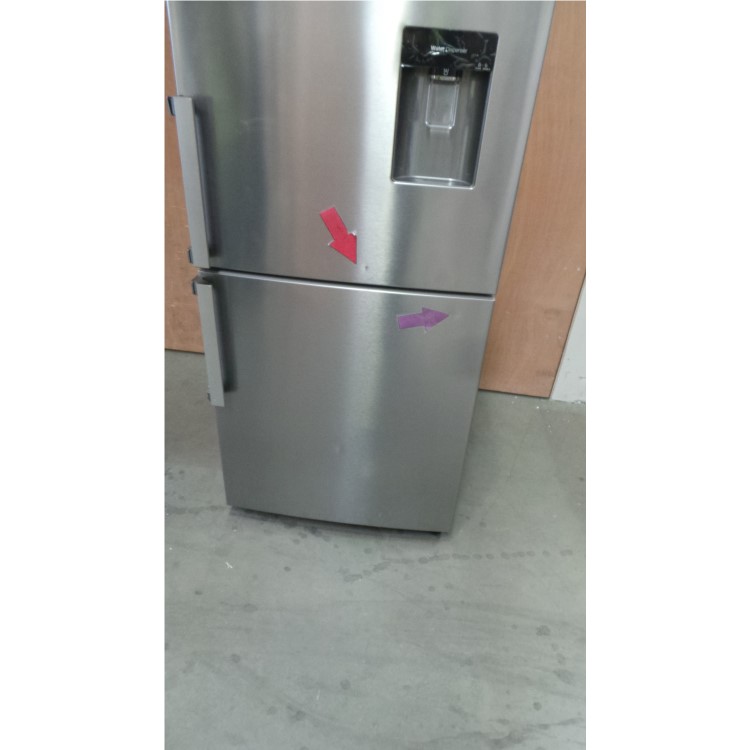 GRADE A3 - Samsung RL4362FBASL G-series Silver 70cm Wide Freestanding Fridge Freezer With Easy Clean Steel Doors