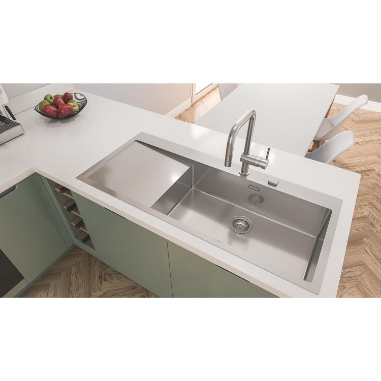Grohe Minta Single Lever Kitchen Mixer Tap - SuperSteel