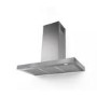 Faber Stilo Comfort X A90 90cm Flat Cooker Hood - Stainless Steel