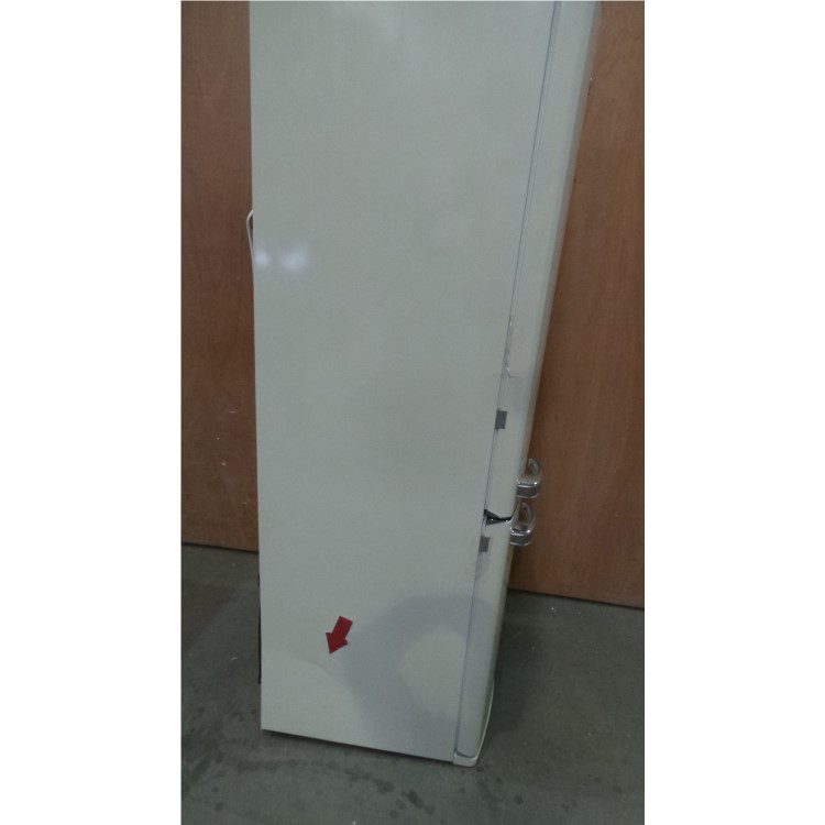 GRADE A2 - Servis C60185NFC Retro Right Hand Hinge Freestanding Fridge Freezer Cream