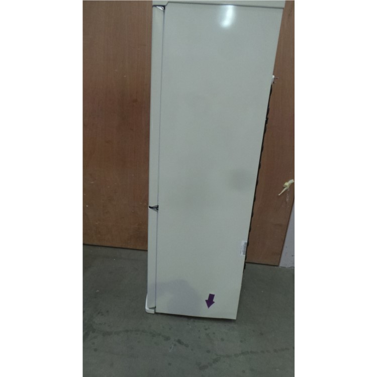 GRADE A2 - Servis C60185NFC Retro Right Hand Hinge Freestanding Fridge Freezer Cream