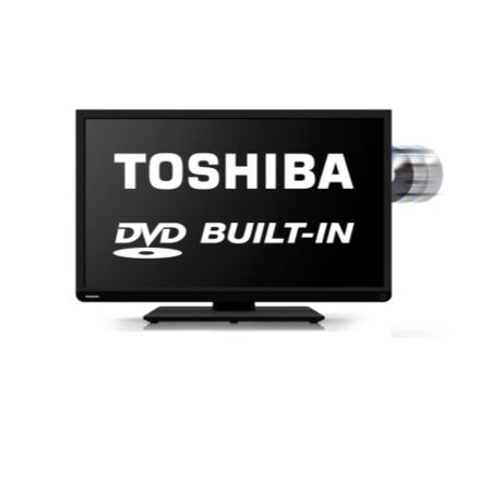Toshiba 32D1333 32 Inch Freeview LED TV with built-in DVD Player