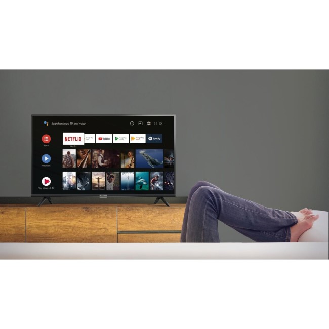 AMAZE TCL 32ES568 32 Inch HD NETFLIX Smart Android TV HDR google play store  UK