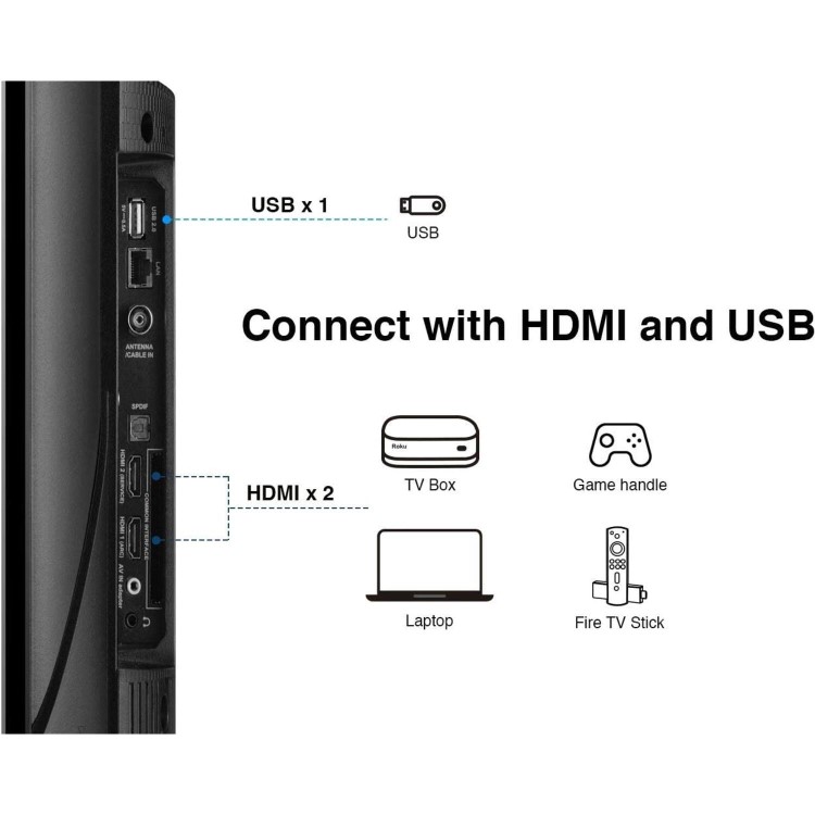 TCL ES568 32 Inch HD Ready Android Smart TV