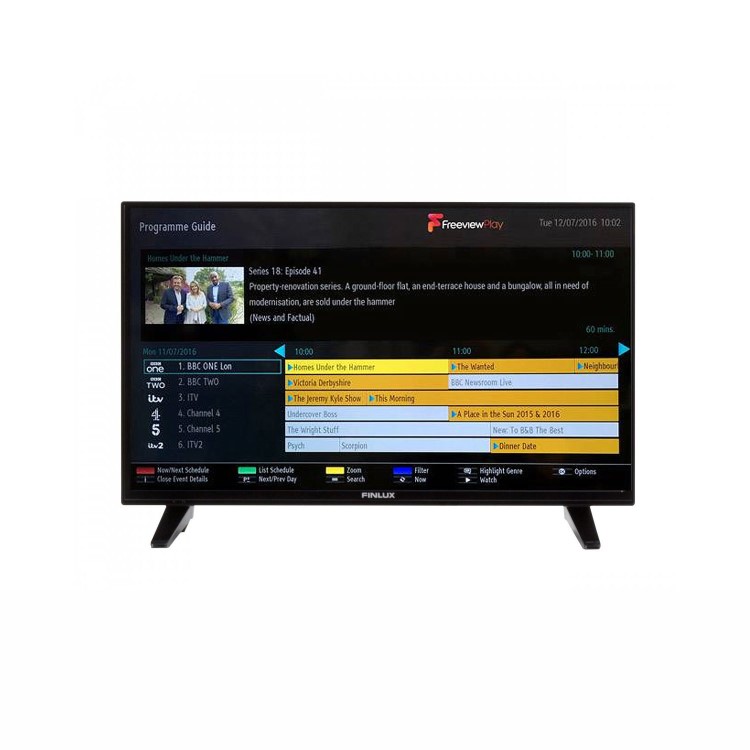 Finlux 32 inch Full HD 1080p  LED Smart TV with Freeview Play and Freeview HD plus DTS TruSurround and Built-in Wi-Fi