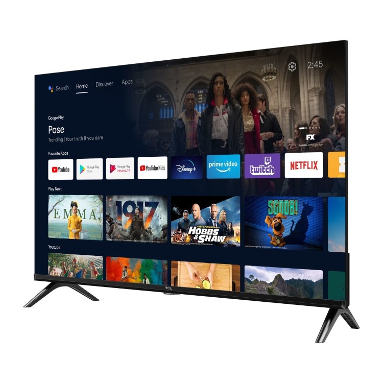 TCL 40S5400AK 40-Inch Full HD Smart Android TV  HDR10 Dolby Audio & Chromecast-Built-In