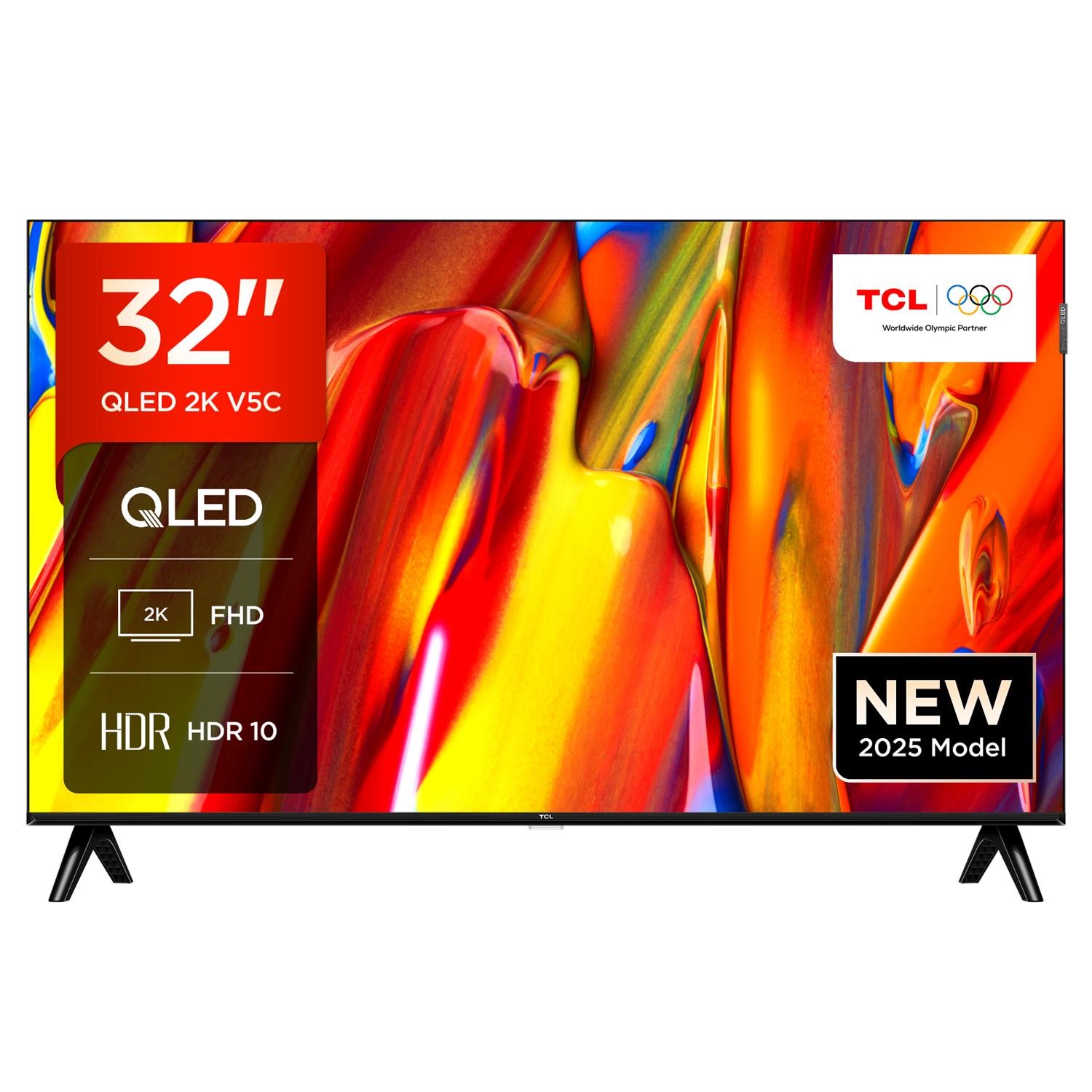 32V5C Inch QLED Full HD HDR Smart TV Google TV Dolby Audio & HDMI 2.1