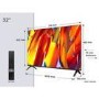 TCL 32V5C-UK 32-Inch QLED Full HD HDR Smart TV  Google TV Dolby Audio & HDMI 2.1
