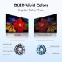 TCL 32V5D-UK 32 Inch QLED Full HD Smart Fire TV  HDR10 Dolby Audio & Alexa Built-In