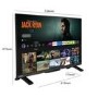 Toshiba 32WF2F53DB 32-Inch HD Ready Smart Fire TV  HDR10+ Alexa & Freeview Play