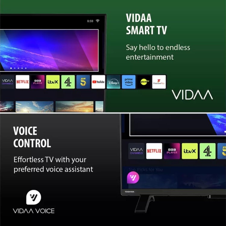 Toshiba WV24 32 inch Smart HD Ready LED TV