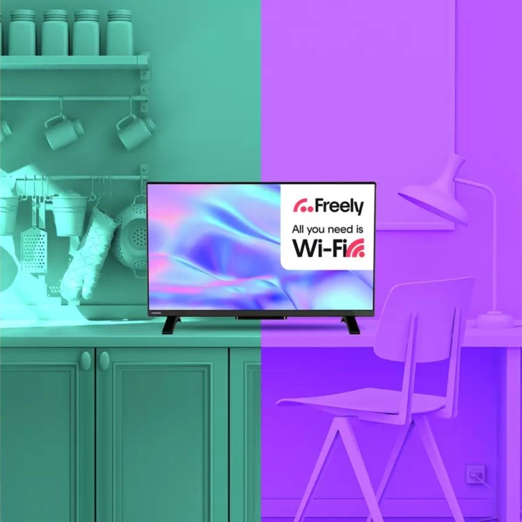 Toshiba 32WV2553DB 32" HD Ready Smart LED TV with HDR10 Dolby Audio & Freely TV