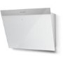 Faber Daisy 55cm Angled Cooker Hood - White Glass