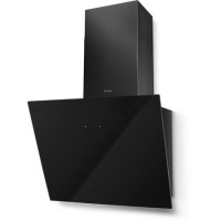 Faber Tweet 55cm Angled Cooker Hood - Black Glass