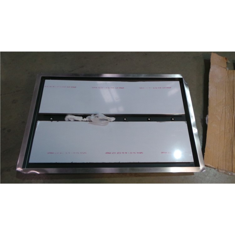 GRADE A3 - Best HOOD-BE-CE-11-SS Cirrus Ceiling Cooker Hood Stainless Steel Remote Motor Version