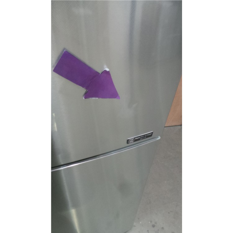 GRADE A2 - LG GBB60SAFFB Freestanding Fridge Freezer - Silver