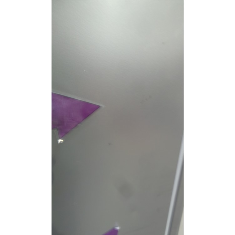 GRADE A2 - Hotpoint NRFAA50S Ice Diamond Freestanding Fridge Freezer Silver