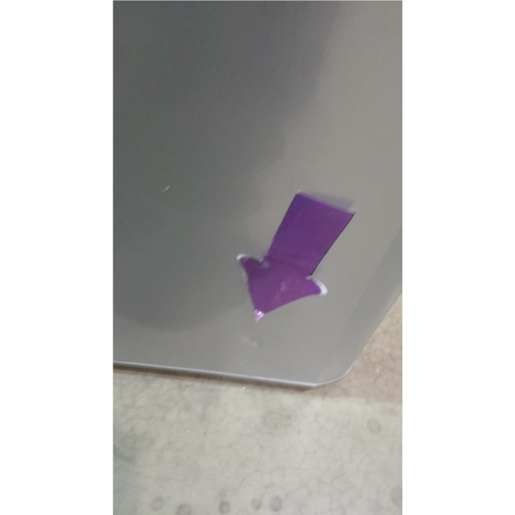GRADE A2 - Hotpoint NRFAA50S Ice Diamond Freestanding Fridge Freezer Silver