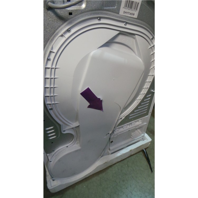 GRADE A2 - Beko DHY7340W 7kg Freestanding Heat Pump Condenser Tumble Dryer White