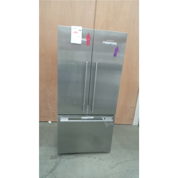 GRADE A2 - Fisher & Paykel RF522ADX4 24336 Designer French Door Fridge Freezer Stainless Steel
