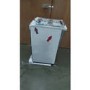 GRADE A2 - Zanussi ZCK68300W 60cm Double Oven Dual Fuel Cooker White