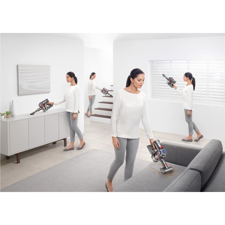 GRADE A1 - Dyson V7 Trigger handheld Vacuum Cleaner - Iron And Red