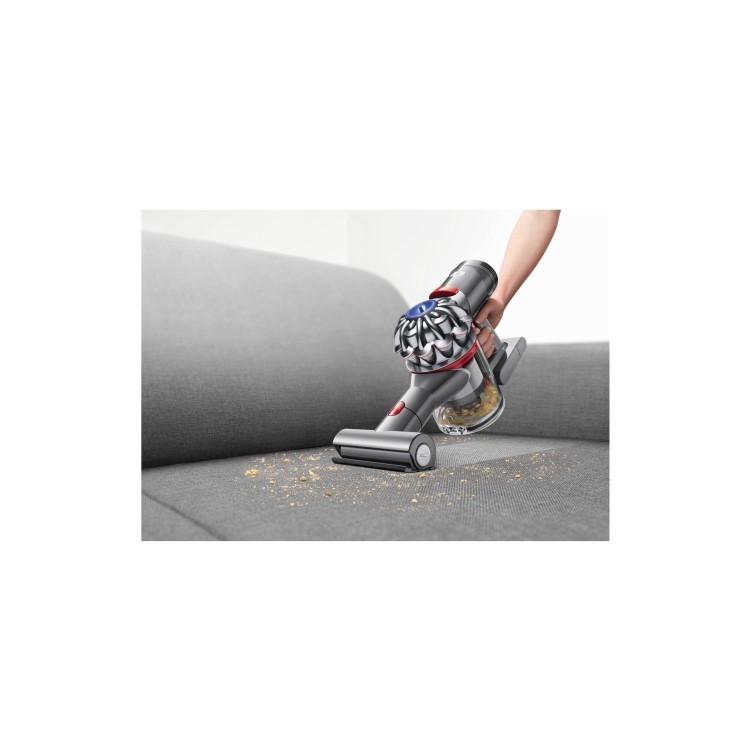 Dyson V7 Trigger Handheld Vacuum Cleaner in Iron And Red