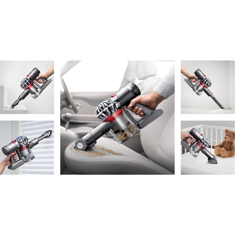 GRADE A1 - Dyson 330V7TRIGGER V7 Trigger handheld Vacuum Cleaner - Iron And Red
