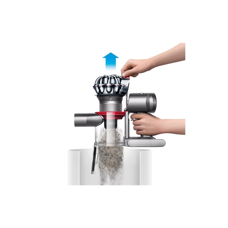 Dyson V7 Trigger Handheld Vacuum Cleaner in Iron And Red