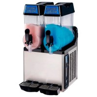 Hamoki Commercial Slush Machine 2 x 12 Litres HA-J12LX2 Rectangular Drip Tray. Twin Tanks. 13 Amp Plug In