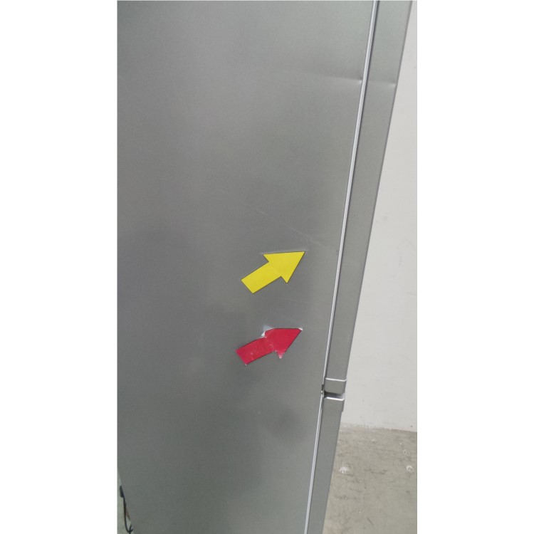 GRADE A3 - Montpellier MS148S 48cm Wide Static 50-50 Freestanding Fridge Freezer Silver