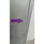 GRADE A3 - Montpellier MS148S 48cm Wide Static 50-50 Freestanding Fridge Freezer Silver