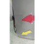 GRADE A3 - Montpellier MS148S 48cm Wide Static 50-50 Freestanding Fridge Freezer Silver