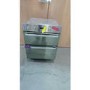 GRADE A3 - Hotpoint UHS53XS Electric Built-under Double Oven - Stainless Steel