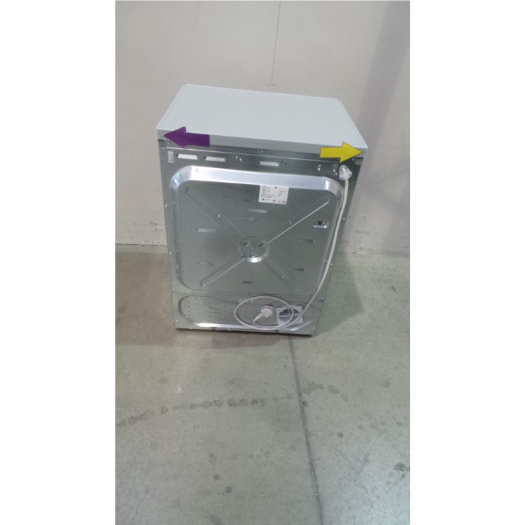 GRADE A2 - White Knight C86A7S 7Kg Electronic Sensing Freestanding Vented Tumble Dryer Silver