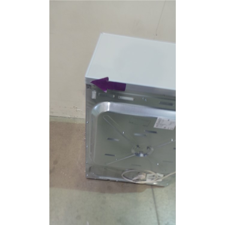 GRADE A2 - White Knight C86A7S 7Kg Electronic Sensing Freestanding Vented Tumble Dryer Silver