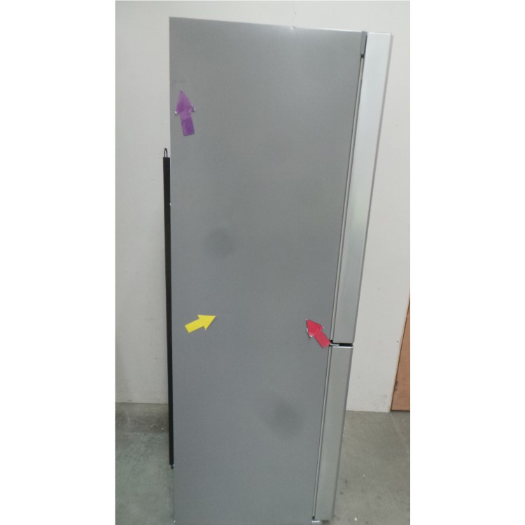 GRADE A3 - Whirlpool WBA4328NFTS Freestanding Fridge Freezer - Stainless Steel