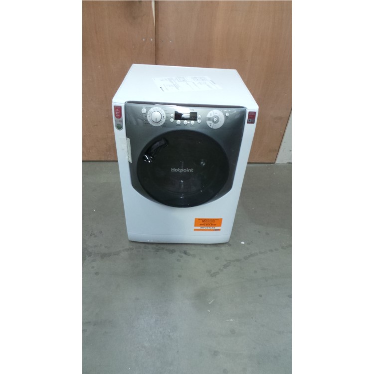 GRADE A2 - Hotpoint AQ113F497E Aqualtis Steam 11kg 1400rpm Freestanding Washing Machine in White and Tungsten