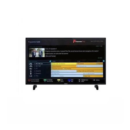 GRADE A2 - Finlux 55 Inch 4K Ultra HD Smart LED TV with Freeview Play and Freeview HD plus DTS TruSound